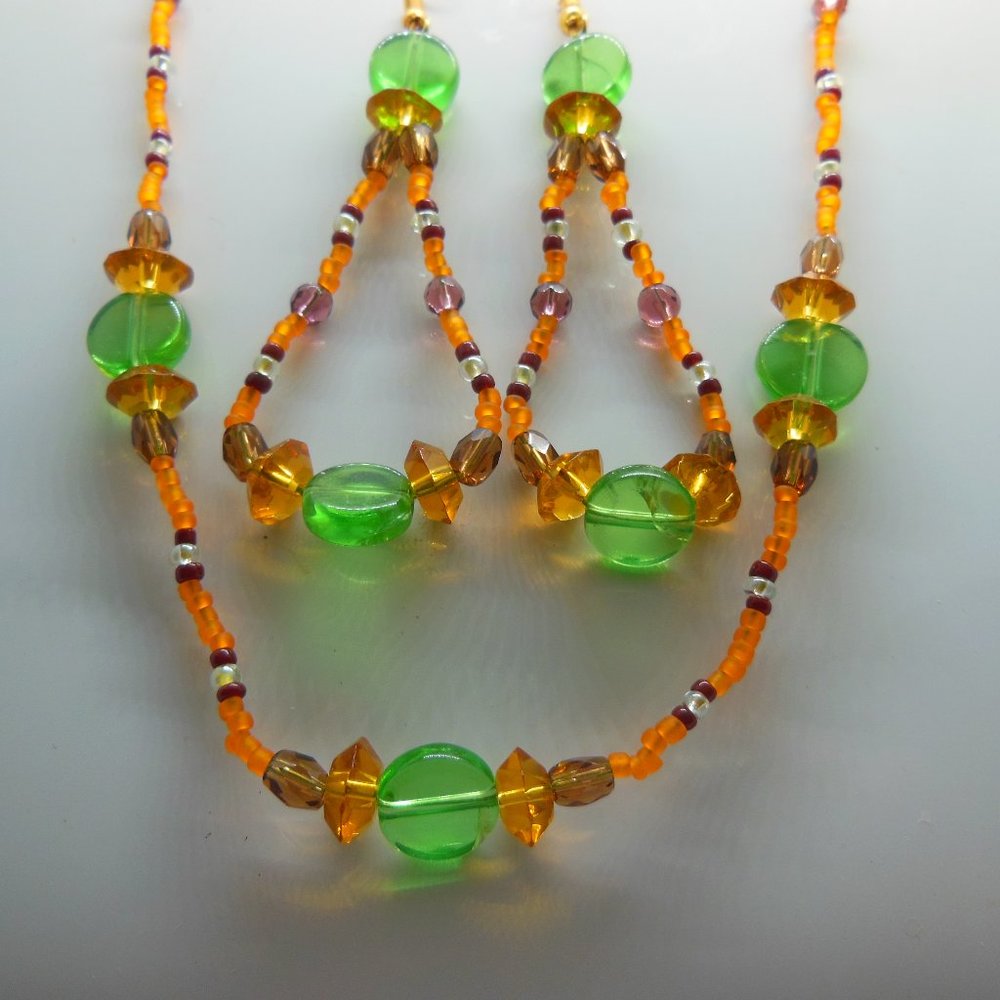 Handmade Set Earrings & Necklace